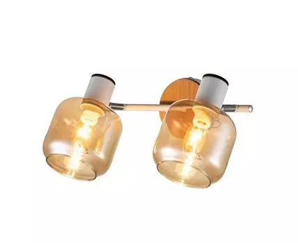 Спот HUGGE (белый, хром, 16)