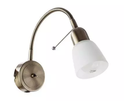 Спот LETTURA A7009AP-1AB (25, 7, Настенные, Белый, 9)