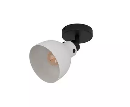 Спот MATLOCK, 1Х40W, E27, L245, B145, H225, сталь, серый, черный, 43827