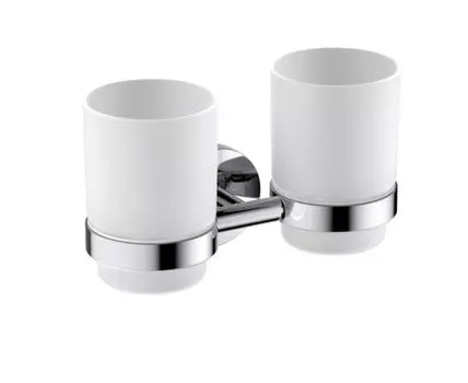 Стакан для зубных щеток двойной Timo Saona 13034/00 хром