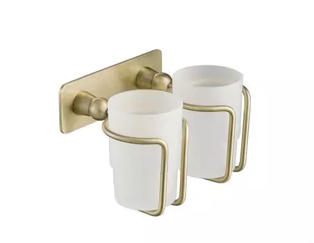 Стакан двойной для зубных щеток Timo Nelson 160032/02 antique