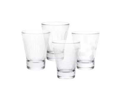 Стакан Лаунж Клаб 4 шт. (прозрачный)