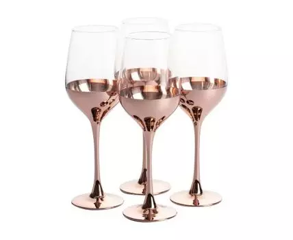 Стакан Селект Электрическая медь 4 шт. (Золотой)