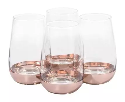 Стакан Сир де Коньяк Электрическая медь 4 шт. (Золотой)