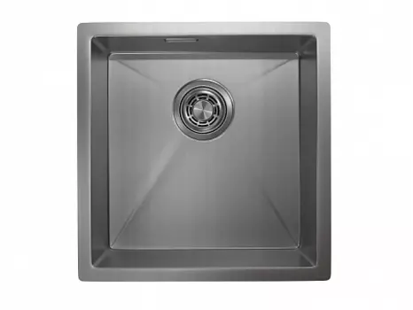 Стальная кухонная мойка Granula GR-4445U сталь сатин