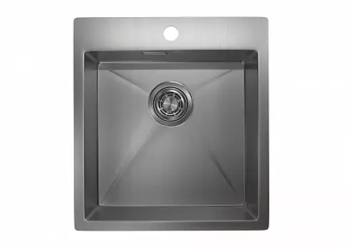 Стальная кухонная мойка Granula GR-4600 сталь сатин