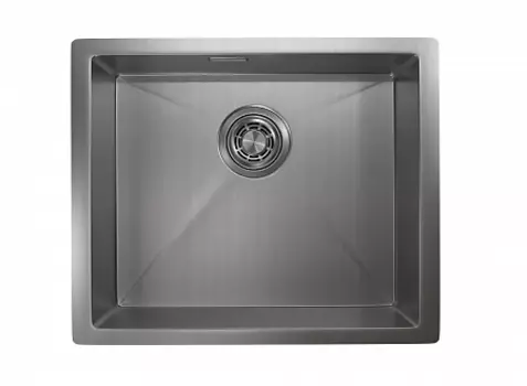 Стальная кухонная мойка Granula GR-5445U сталь сатин