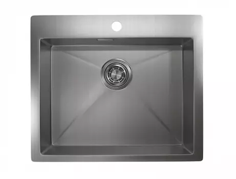 Стальная кухонная мойка Granula GR-5951 сталь сатин