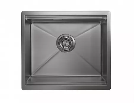 Стальная кухонная мойка Granula KS-5045U сталь сатин