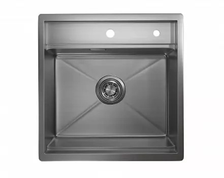 Стальная кухонная мойка Granula KS-5051 сталь сатин