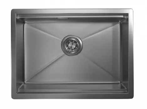 Стальная кухонная мойка Granula KS-6045U сталь сатин