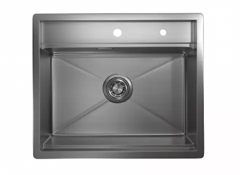 Стальная кухонная мойка Granula KS-6051 сталь сатин