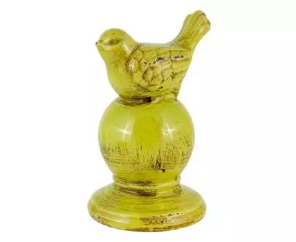 Статуэтка декоративная "Птичий переполох" (19, Зеленый)