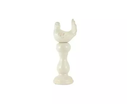 Статуэтка декоративная Птичий переполох (Белый, 16)