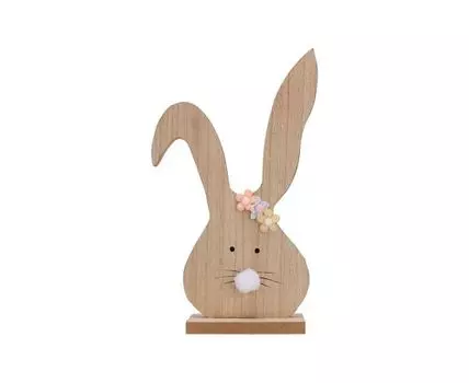 Статуэтка Easter bunny with flowers