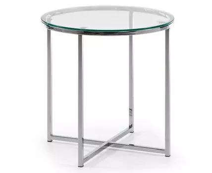 Стеклянный столик Vivid 50 см