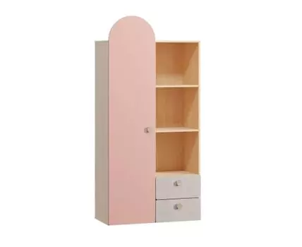 Стеллаж Арчи-1 Rose Plywood