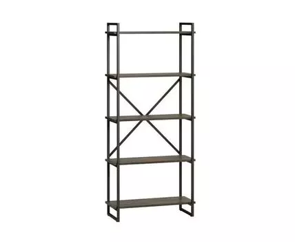 Стеллаж Бервин 4 (Серый, 80)