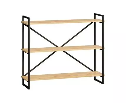 Стеллаж Бервин Рант 120 (Черный, 120)