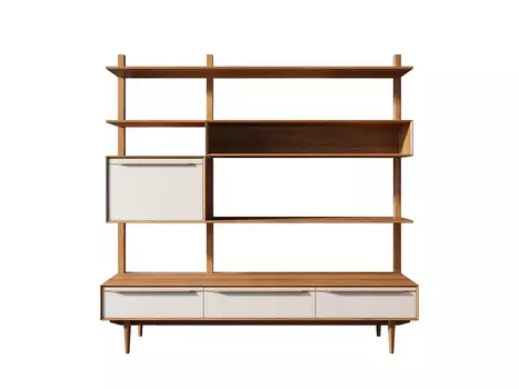Стеллаж Bruni с ящиками