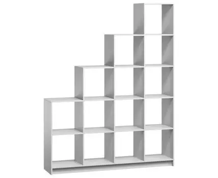 Стеллаж Бруно-5Л Белый