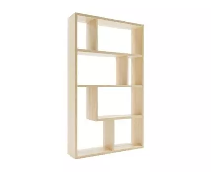 Стеллаж Эгге (210, 30 см, Без задней стенки, Светлое дерево, 130)