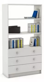 Стеллаж комбинированный Бостон-4