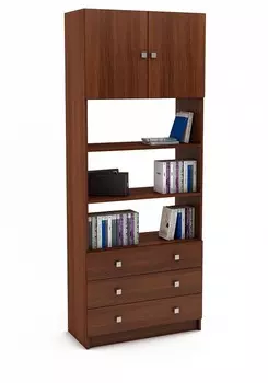 Стеллаж комбинированный Бостон-8