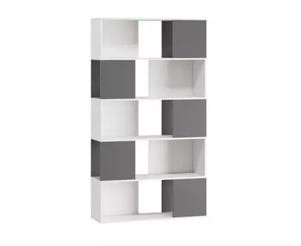 Стеллаж Ларсен-2 White Grey