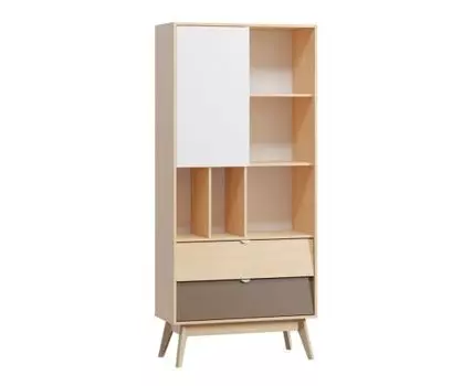 Стеллаж Лесли Gene Plywood Latte