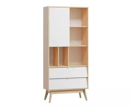 Стеллаж Лесли Plywood White