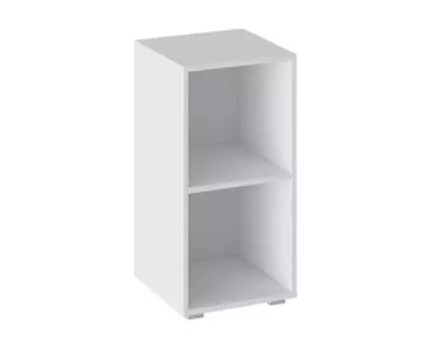 Стеллаж Литл (70 см, 35 см, С задней стенкой, Белый, 30 см)