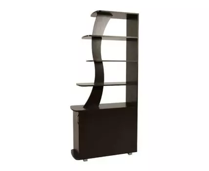 Стеллаж Оптимус 5 (190 см, 35 см, Без задней стенки, венге, 90 см)