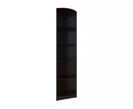 Стеллаж Парма (200 см, 35 см, С задней стенкой, венге, 37)