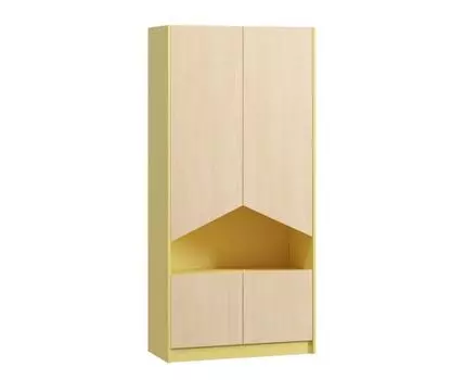 Стеллаж Пенни Mustard Plywood