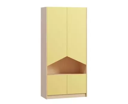 Стеллаж Пенни Plywood Mustard