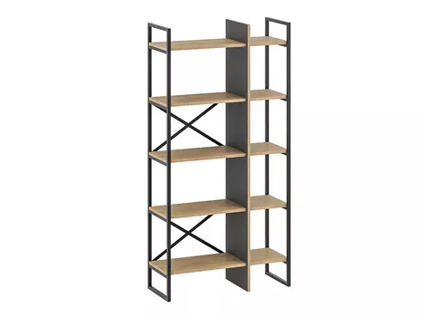 Стеллаж прямой DETROIT BOOKCASE