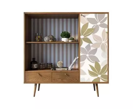 Стеллаж с нишей Berber (с принтом, 125)