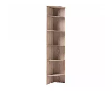 Стеллаж Шерлок (210.7, 60 см, С задней стенкой, Светлое дерево, 40 см)