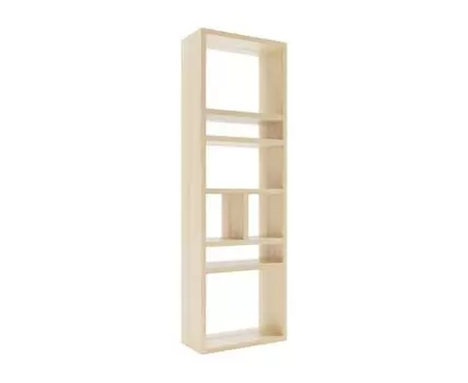 Стеллаж Симпл (210, 30 см, Без задней стенки, Светлое дерево, 70 см)