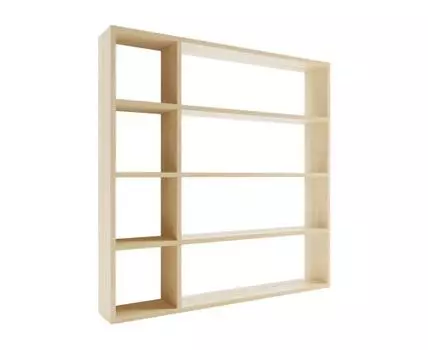 Стеллаж Спэйс (179, 30 см, Без задней стенки, Светлое дерево, 179)