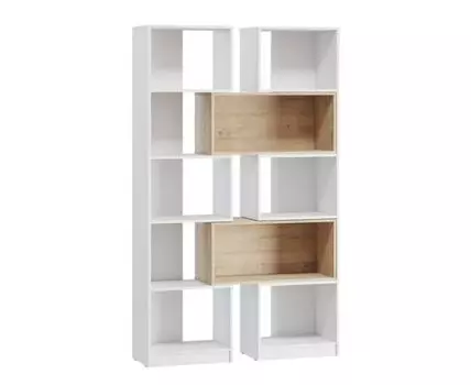 Стеллаж-трансформер Тайбэй-1 White Wood