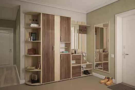 Стеллаж угловой ПОРТУ