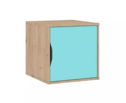 Стеллаж в детскую Калейдоскоп (44.5, 44.7, Напольные, Синий, 44.2)