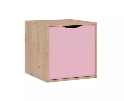 Стеллаж в детскую Калейдоскоп (44.5, 44.7, Напольные, Розовый, 44.2)