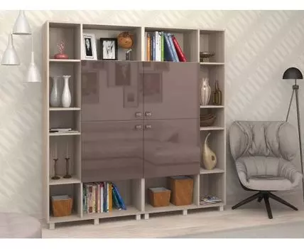 Стенка для гостиной Лофт М