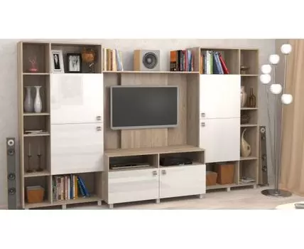 Стенка для гостиной Лофт XXL