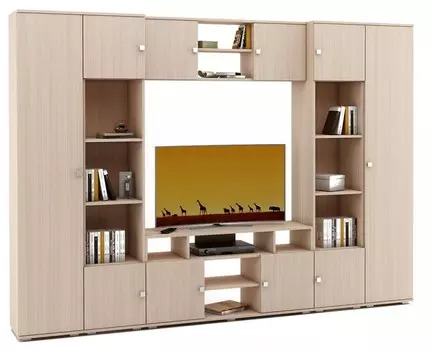 Стенка для гостиной Тунис-4