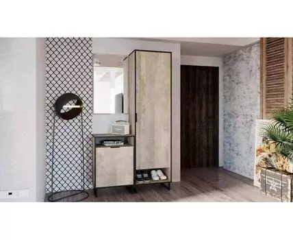 Стенка для прихожей Фолк №3