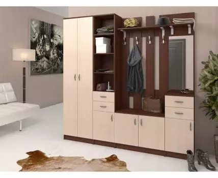 Стенка для прихожей Горизонт